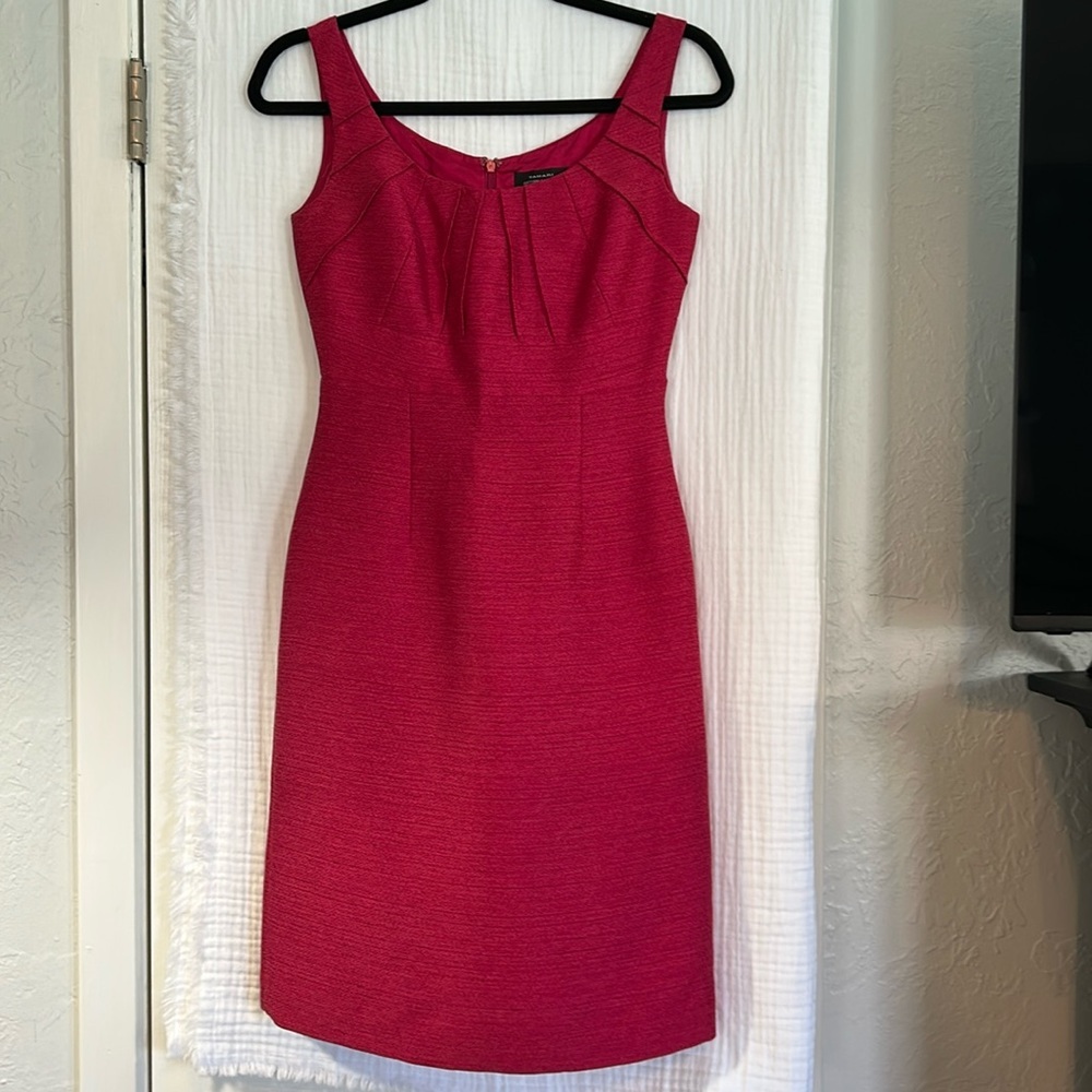 Tahari Pink Midi Dress